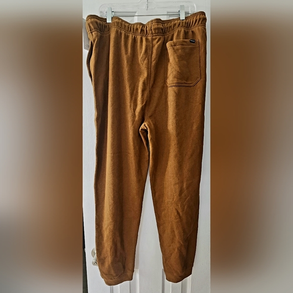 Mens Hurley Fleece Sweatpants XXL NWT color Bronzed - Picture 2 of 4